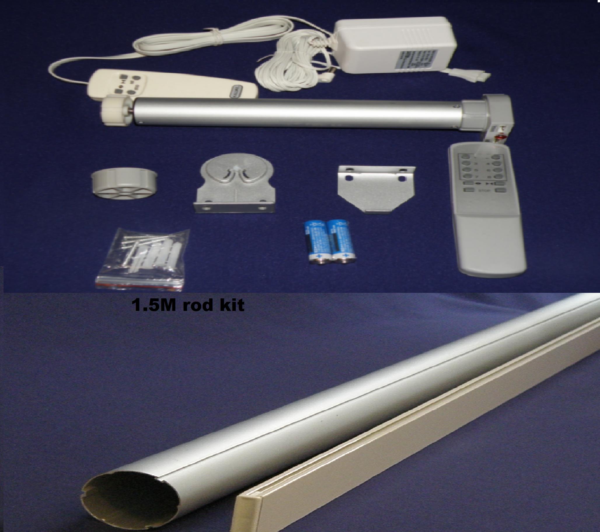 Remote Control roller Shade Motor with 19" Rod CL338H-0.5M Remote Control roller Shade Motor with 19" Rod CL338H-0.5M